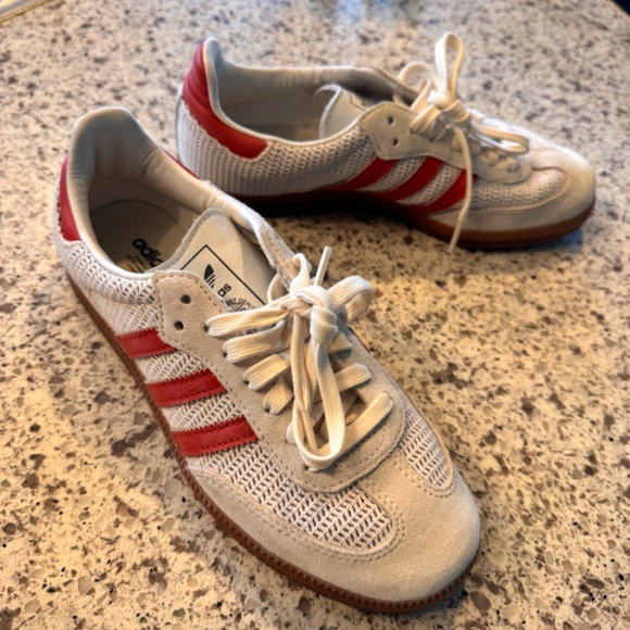 ADIDAS SAMBA OG CRYSTAL WHITE PRELOVED RED - Picture 5 of 5
